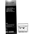 SHARP VC3300 Owners Manual SHARP VC3300 Owners Manual