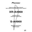 PIONEER X-A4900/MYXJ Owners Manual PIONEER X-A4900/MYXJ Owners Manual