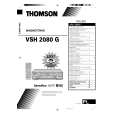THOMSON VSH2080 Owners Manual THOMSON VSH2080 Owners Manual