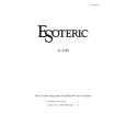 ESOTERIC A100 Owners Manual ESOTERIC A100 Owners Manual