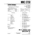 SONY MHC-3750 Service Manual SONY MHC-3750 Service Manual