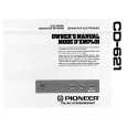 PIONEER CD-621 Owners Manual PIONEER CD-621 Owners Manual