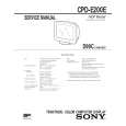 SONY CPDE200E Service Manual SONY CPDE200E Service Manual