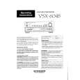 PIONEER VSX604S Owners Manual PIONEER VSX604S Owners Manual