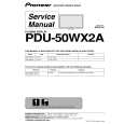 PIONEER PDU50WX2A Service Manual PIONEER PDU50WX2A Service Manual