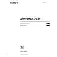 SONY MDS-JB920 Owners Manual SONY MDS-JB920 Owners Manual