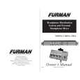 FURMAN HDS-6 Owners Manual FURMAN HDS-6 Owners Manual