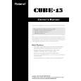 ROLAND CUBE-15 Owners Manual ROLAND CUBE-15 Owners Manual
