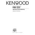 KENWOOD HM333 Owners Manual KENWOOD HM333 Owners Manual