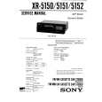SONY XR5150 Service Manual SONY XR5150 Service Manual