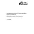 JUNO-ELECTROLUX JDK7940E Owners Manual JUNO-ELECTROLUX JDK7940E Owners Manual