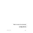 FAURE CVH 273N HIC 28D Owners Manual FAURE CVH 273N HIC 28D Owners Manual