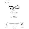 WHIRLPOOL EH15EFXRW5 Parts Catalog WHIRLPOOL EH15EFXRW5 Parts Catalog