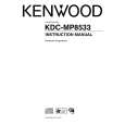 KENWOOD KDC-W8533 Owners Manual KENWOOD KDC-W8533 Owners Manual