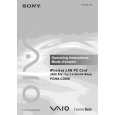 SONY PCWA-C300S Owners Manual SONY PCWA-C300S Owners Manual