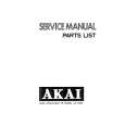 AKAI AA1050 Service Manual AKAI AA1050 Service Manual