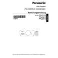 PANASONIC PTL501E Owners Manual PANASONIC PTL501E Owners Manual