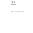 AEG 115Dd Owners Manual AEG 115Dd Owners Manual