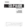 TEAC CD-P1440R Owners Manual TEAC CD-P1440R Owners Manual