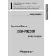 PIONEER DEH-P9200R Owners Manual PIONEER DEH-P9200R Owners Manual