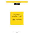 ZANUSSI ZH84N/ZHM Owners Manual ZANUSSI ZH84N/ZHM Owners Manual
