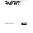 AEG FAV145 SGA Owners Manual AEG FAV145 SGA Owners Manual