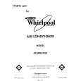 WHIRLPOOL ACM062XX0 Parts Catalog WHIRLPOOL ACM062XX0 Parts Catalog