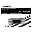 SHARP VCH85GM Owners Manual SHARP VCH85GM Owners Manual