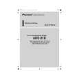 PIONEER AVIC-X1R Owners Manual PIONEER AVIC-X1R Owners Manual