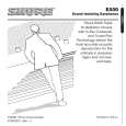 SHURE E500 Owners Manual SHURE E500 Owners Manual