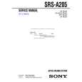 SONY SRSA205 Service Manual SONY SRSA205 Service Manual
