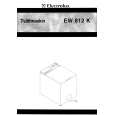 ELECTROLUX EW812K Owners Manual ELECTROLUX EW812K Owners Manual