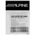 ALPINE CDE-7825R Owners Manual ALPINE CDE-7825R Owners Manual
