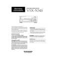 PIONEER VSX-504S Owners Manual PIONEER VSX-504S Owners Manual