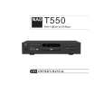 NAD T550 Owners Manual NAD T550 Owners Manual