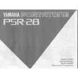 YAMAHA PSR-28 Owners Manual YAMAHA PSR-28 Owners Manual