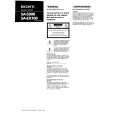 SONY SAS900 Owners Manual SONY SAS900 Owners Manual
