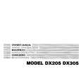 KAWAI DX205 Owners Manual KAWAI DX205 Owners Manual