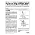 WHIRLPOOL JEC7430AAW Installation Manual WHIRLPOOL JEC7430AAW Installation Manual