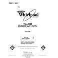 WHIRLPOOL MW8700XR0 Parts Catalog WHIRLPOOL MW8700XR0 Parts Catalog