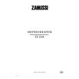 ZANUSSI ZI1451 Owners Manual ZANUSSI ZI1451 Owners Manual