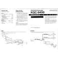 KENWOOD KGC-9400 Owners Manual KENWOOD KGC-9400 Owners Manual