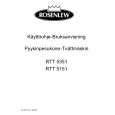ROSENLEW RTT5151 Owners Manual ROSENLEW RTT5151 Owners Manual