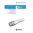 SENNHEISER E855 Owners Manual SENNHEISER E855 Owners Manual