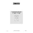 ZANUSSI F1227 Owners Manual ZANUSSI F1227 Owners Manual