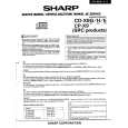 SHARP CDX9E Service Manual SHARP CDX9E Service Manual