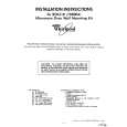 WHIRLPOOL RCK310 Installation Manual WHIRLPOOL RCK310 Installation Manual