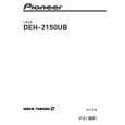 PIONEER DEH-2150UB/XU/CN5 Owners Manual PIONEER DEH-2150UB/XU/CN5 Owners Manual