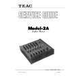 TEAC MODEL-2A Service Manual TEAC MODEL-2A Service Manual