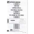 WHIRLPOOL DG3800 Owners Manual WHIRLPOOL DG3800 Owners Manual